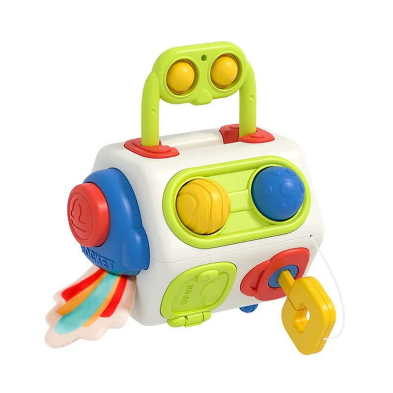 6 in 1 Multipurpose Busy Cube For Toddler