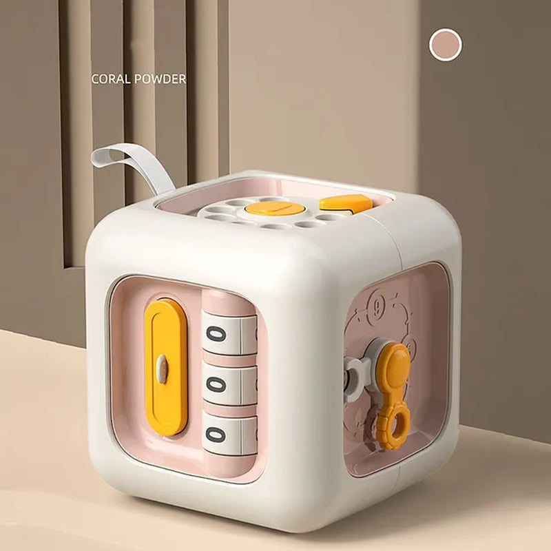 6 in 1 Multipurpose Busy Cube For Toddler 