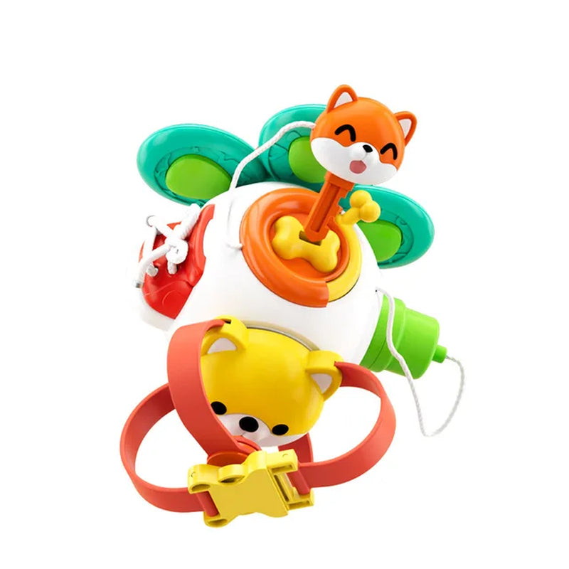 6 in 1 Multipurpose Busy Cube For Toddler 